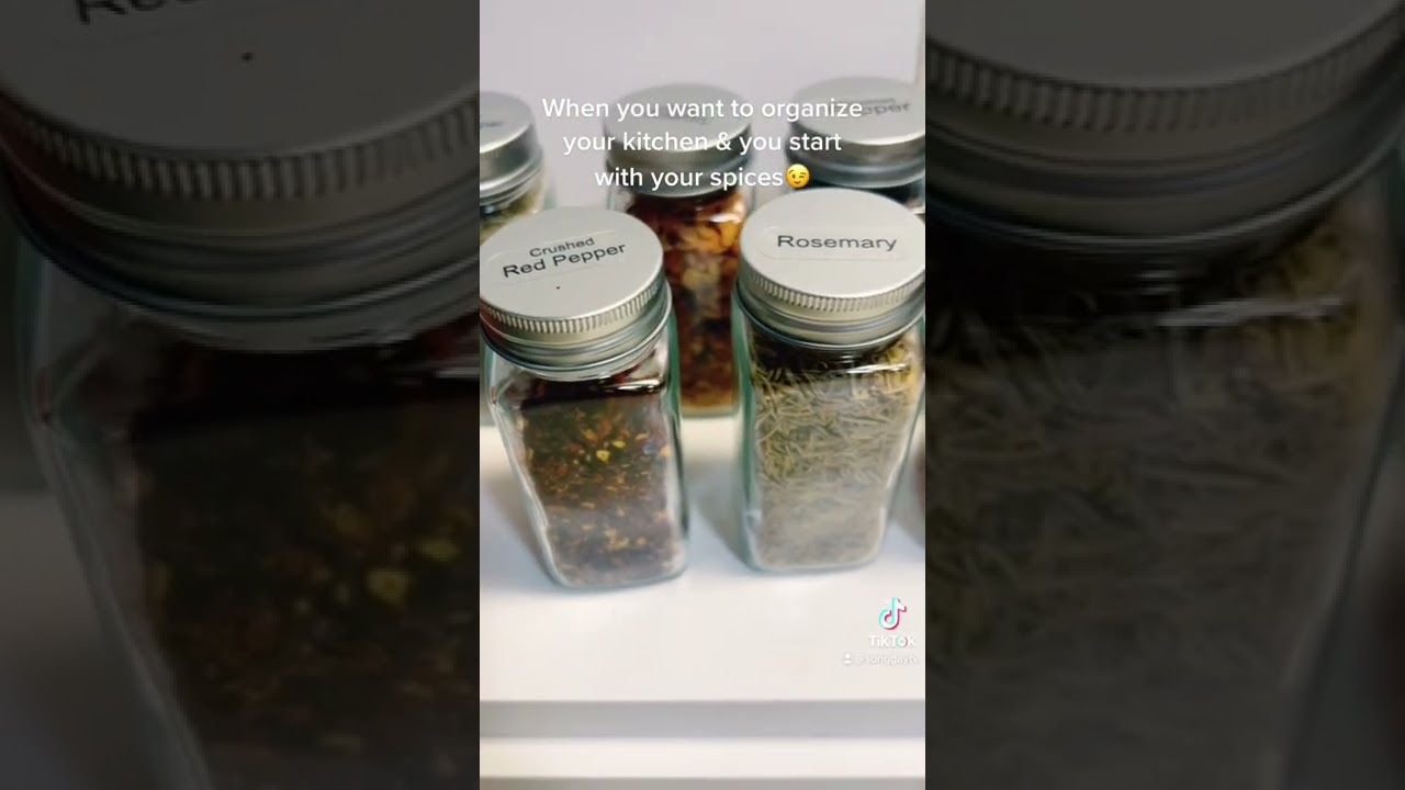 Spice Jars | Spice Organization 