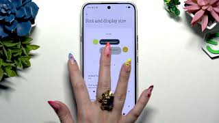 NOTHING Phone (4a) Pro – How to Change Font Size screenshot 1