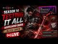 Season 14 WHIRLWIND &amp; BLEED BARB ALIVE - Testing Diablo 4 LIVE
