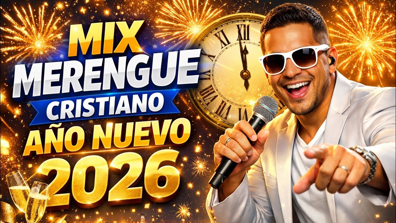 💥Mix Merengue Cristiano 2026 | ¡Celebra el Año Nuevo con Alegría y Fe! ✝️🙏🏻