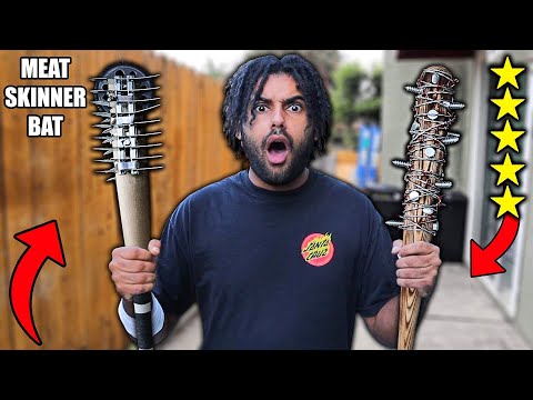 Who Can Build The BEST DIY Zombie Apocalypse SURVIVAL WEAPONS!! (ROTATING SAW BAT!) *CHALLENGE*