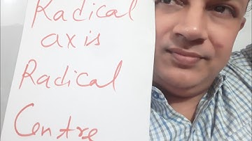 radical axis  radical centre circle cutting three circles orthogonally by faculty of kota (part 14)
