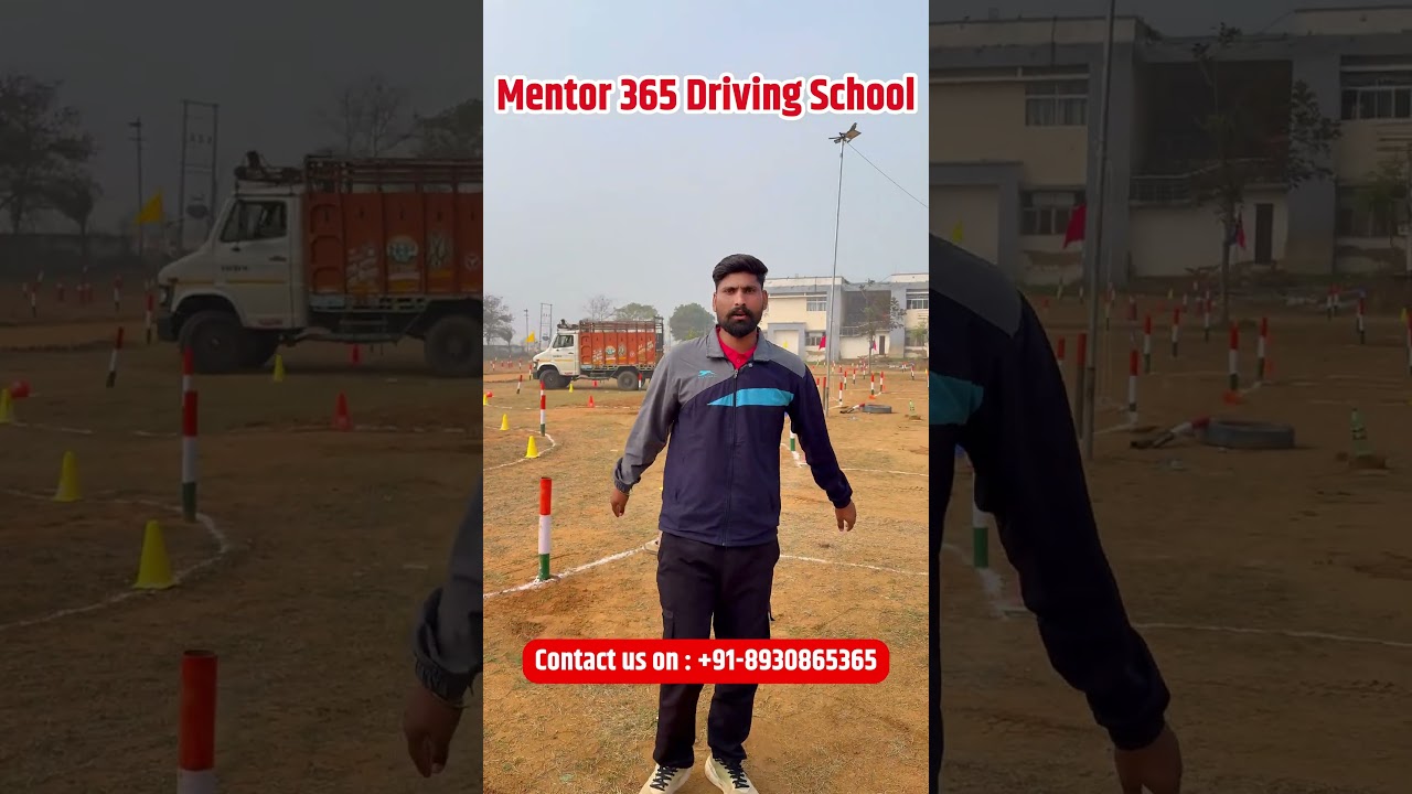 Mentor 365 Driving School 🚗 | Best Driving School Tour | All Govt Exams