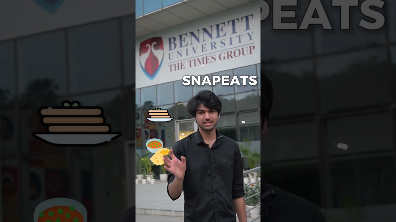 BU mess vs outside food outlets #foodcomparison #studentfood #bennettuniversity #bennettmess