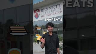 BU mess vs outside food outlets #foodcomparison #studentfood #bennettuniversity #bennettmess
