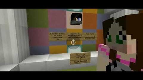 Minecraft: SECRET SWIMMING POOL - HIDDEN BUTTONS 3 - Custom Map