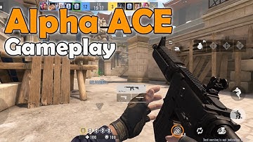 Gameplay Walkthrough Alpha Ace Action FPS Games ( Android )