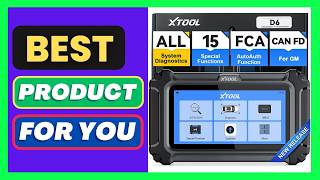 OBD2 Scanner Diagnostic Tool XTOOL D6: All System Scanner for Car with