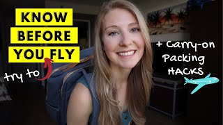 5 Airport Mistakes = Denied Boarding + Travel HACKS (Never pay for overweight carryon)