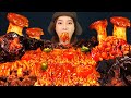 [Mukbang ASMR] 마라 향 가득! 마라모듬버섯🍄 Most Spicy MALA sauce Mushroom Enoki Eatingshow Ssoyoung