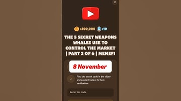 THE 5 SECRET WEAPONS WHALES USE TO CONTROL THE MARKET | PART 2 OF 6 | MEMEFI #memefi #code