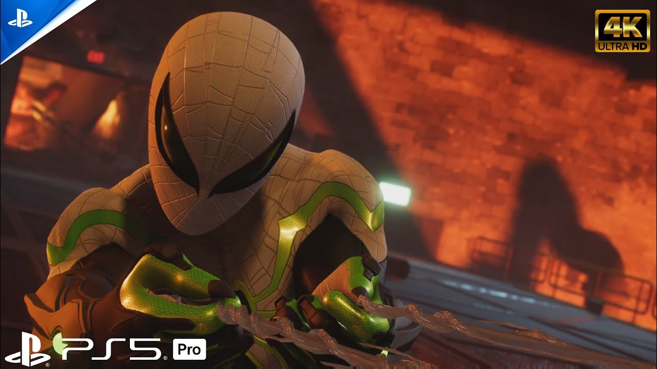 spider man 2 gameplay Ps5 pro 60 fps 4k