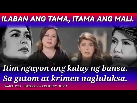 Itim ngayon ang kulay ng bansa. Sa gutom at krimen nagluluksa - Courtesy : RTVM