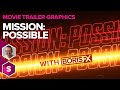 Create Impactful Trailer Graphics with Sapphire - Free download