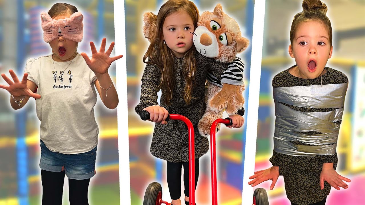 🙈 EXTREEM VERSTOPPERTJE IN GESLOTEN INDOORSPEELTUIN 🙈