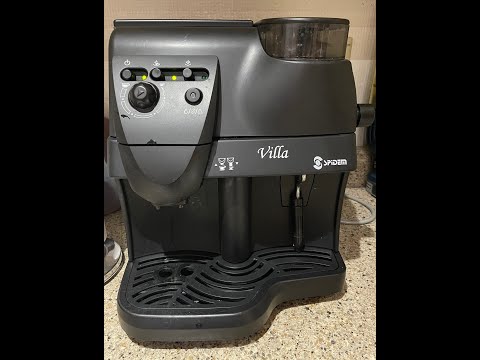 Saeco Spidem Villa Coffee Maker Repair Stop Leaks w Dr  Joe