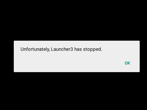 Unfortunately Launcher3 has stopped working error easy fix 2020 hqdefault