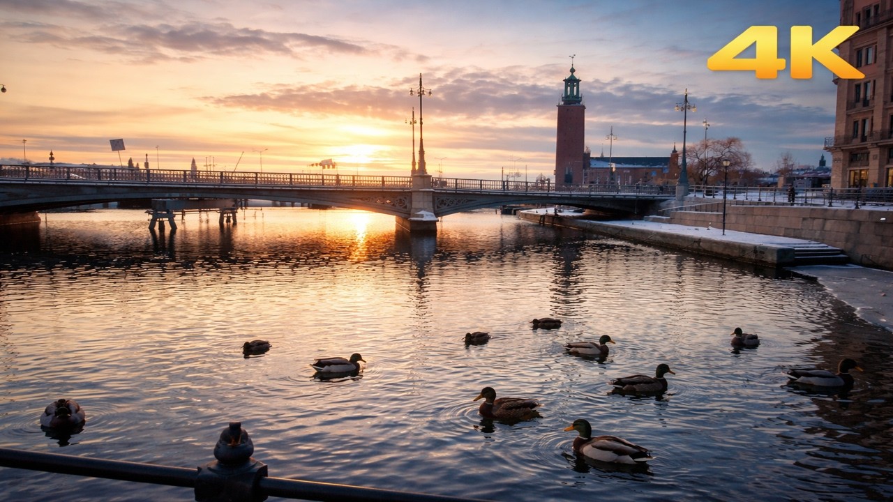 You Need to See Stockholm Like This… 🇸🇪 (No Talking 4K Walk)