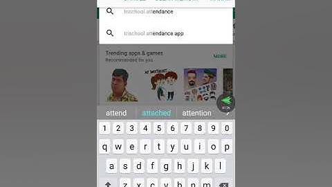 How to update Tn school Attendance App
