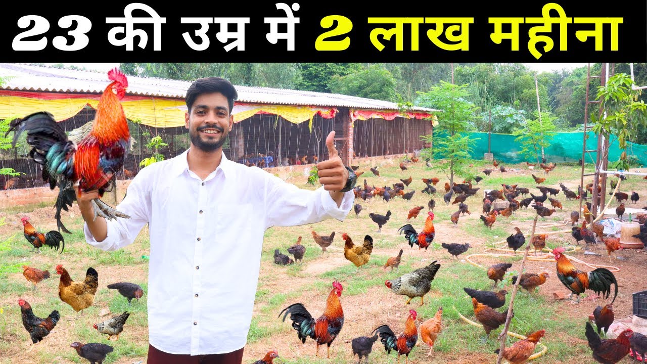 मेरी तरह हर महीना लाखो कमाए 😱🤑 II Desi Murga Palan II Poultry Business II Poultry Farm II Desi Murga