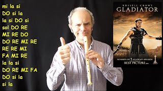 Il Gladiatore (FACILISSIMA da suonare) chords