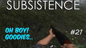 Subsistence: S1 #21 Resources gathering and a locked box.