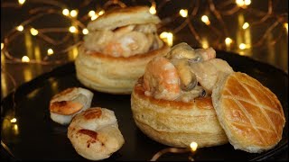 Celebrity Seafood Bouchées à La Reine / Vol Au Vent / Bechamel Sauce / French Starter Recipe Profile
