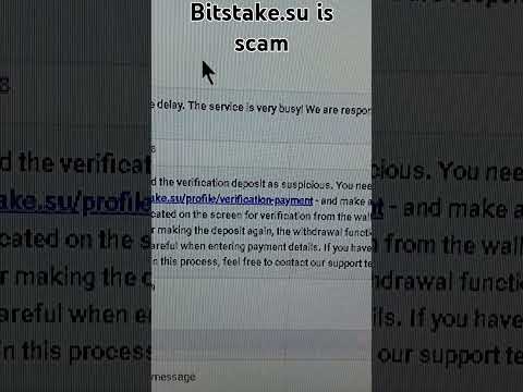 Bitstake.su is scam