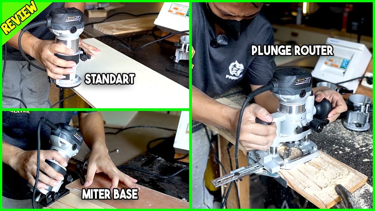 TERLENGKAP !! 1 Mesin Trimmer Punya 3 DUDUKAN YANG MEMBUAT PEKERJAAN LEBIH MUDAH ! BRAXTER BT380-WT