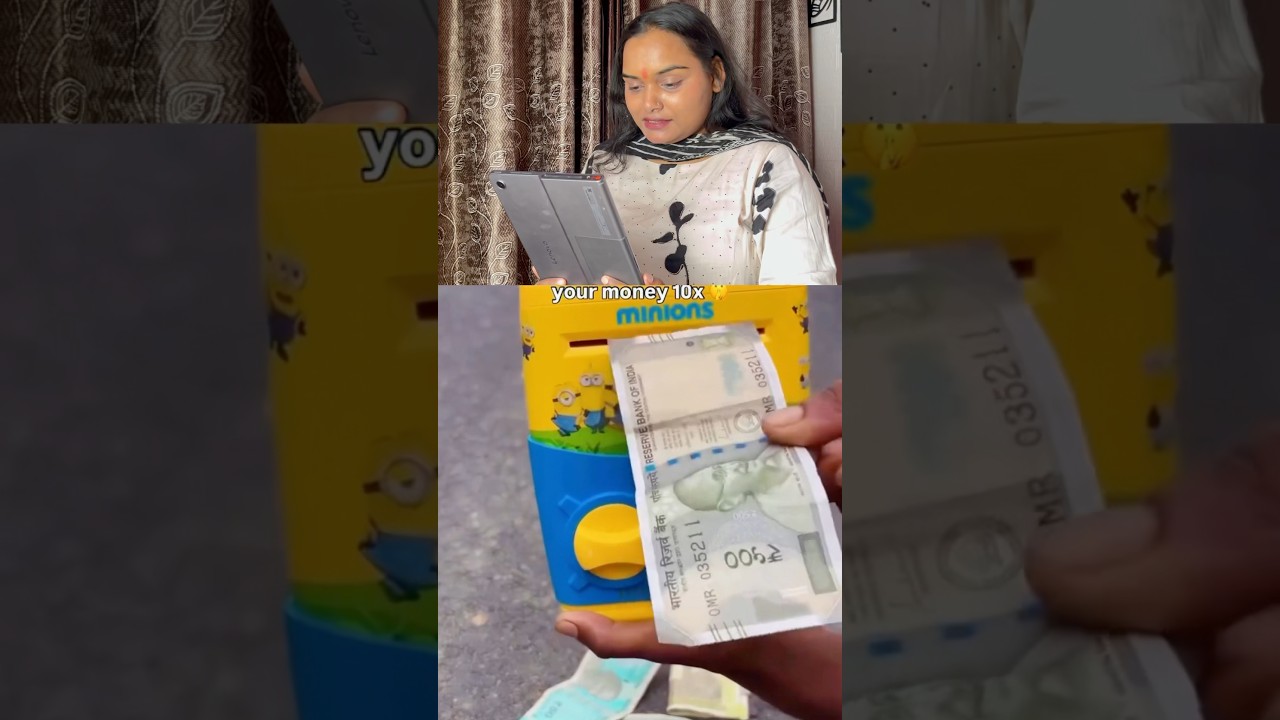 💸 Kids Fingerprint ATM Piggy Bank 🔐 | Smart Money Saving Box for Kids 👧👦 | Best Gift Under ₹700