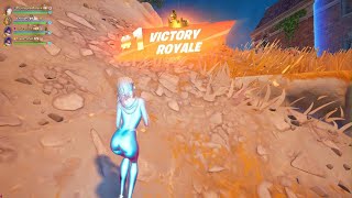 Spider-Gwen Zeus Artemis and Artemis Crowned Squad Victory - Fortnite Ch5 S2