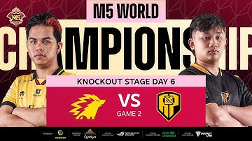 ENG M5 Knockouts Day 6  ONIC vs APBR  Game 2
