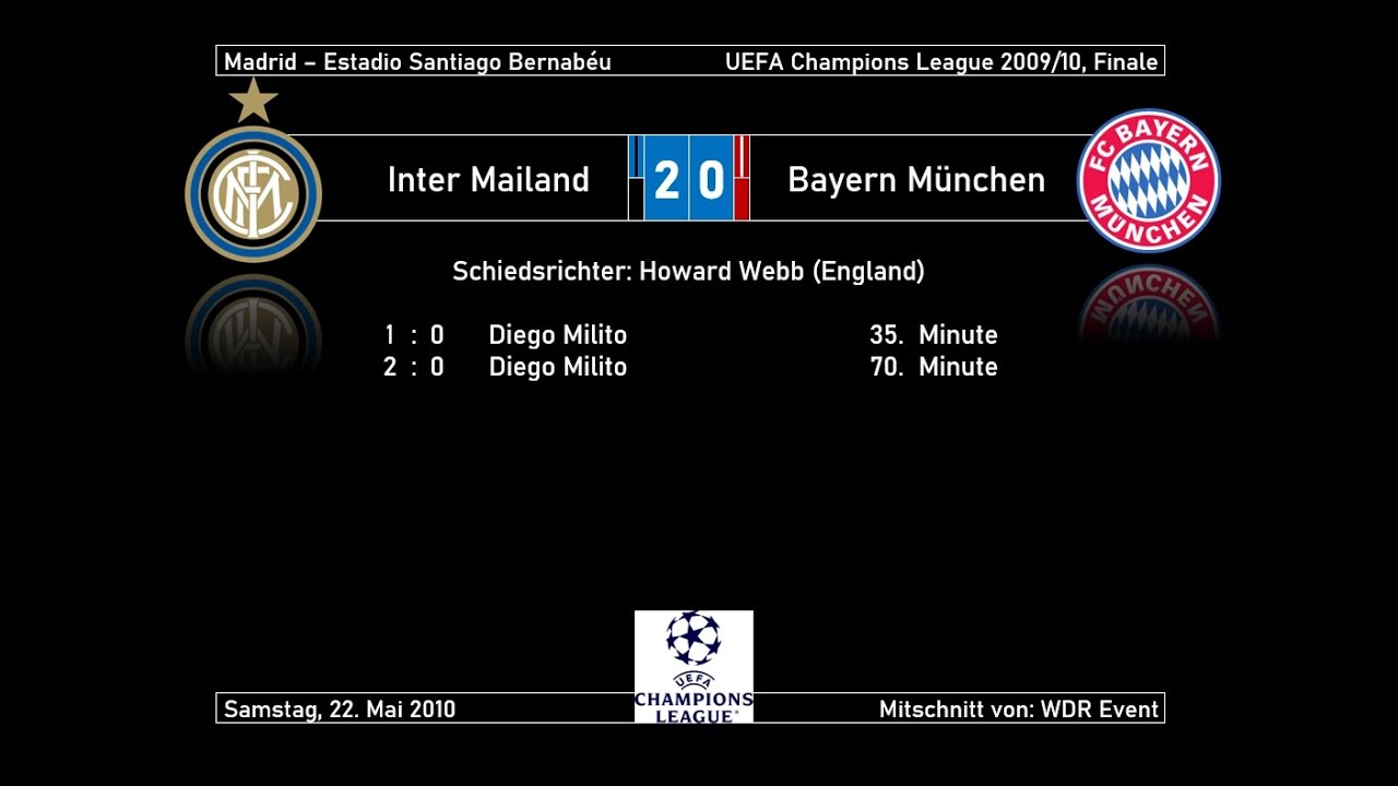 2010-05-22 Inter Mailand - Bayern München 20 (Champions League-Finale) komplette Radio-Übertragung