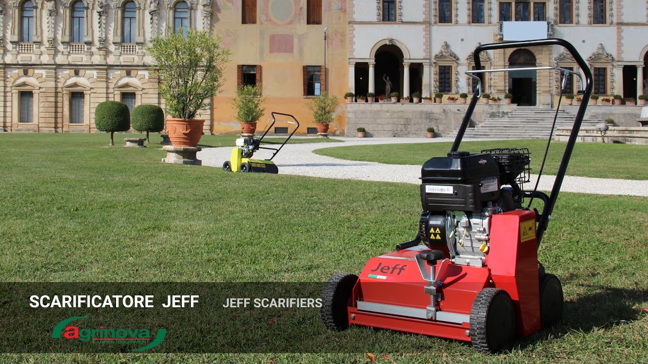 Arieggiatore Manuale Per Prato | Rullo Con Chiodi Senza Elettricità O Benzina - Larghezza 42 Cm, 27 Chiodi Da 3,5 Cm