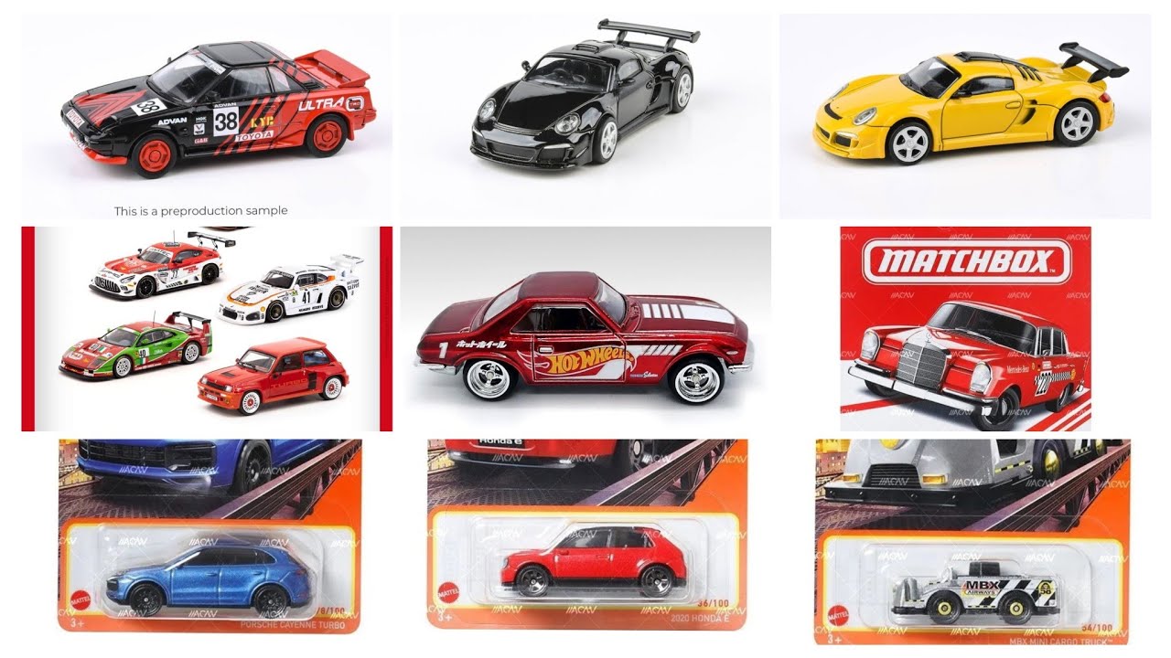 Hot Wheels 2024 Mail In Silvia, More Matchbox 2023 Mix 9 and 10 Cars