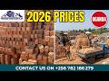Current Price of Clay Bricks  in Uganda 2026 @buildingmaterials  #decor  @engineer @ranoshome123