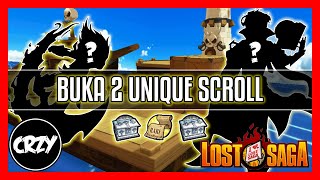 Buka 2 Unique Scroll Perm. Rare Hero Scroll Lost Saga Indonesia