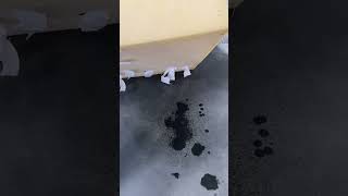 This sponge doesn't absorb water? Such a sponge is very effective in preventing mold growth.