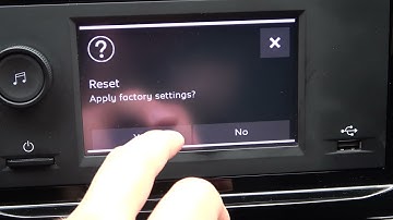 How to Factory Reset Citroen C3 Car Audio - How to Restore Factory Settings on Citroen C3 System