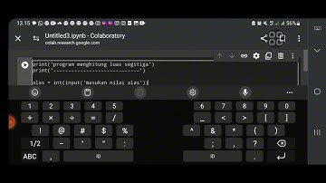 tugass informatika ( program menghitung luas segitiga) celsi ramadhani 10E