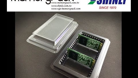 20ct 2242 M2 NGFF SSD packaging plastic box clamshell esd (www.memorypack.com.tw)