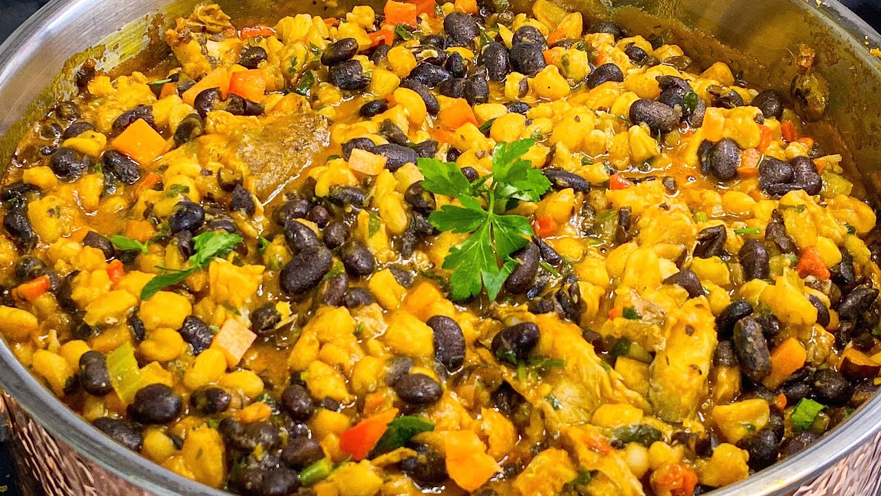 Cameroonian food |Cornchaff with a little overdo 🇨🇲🤩