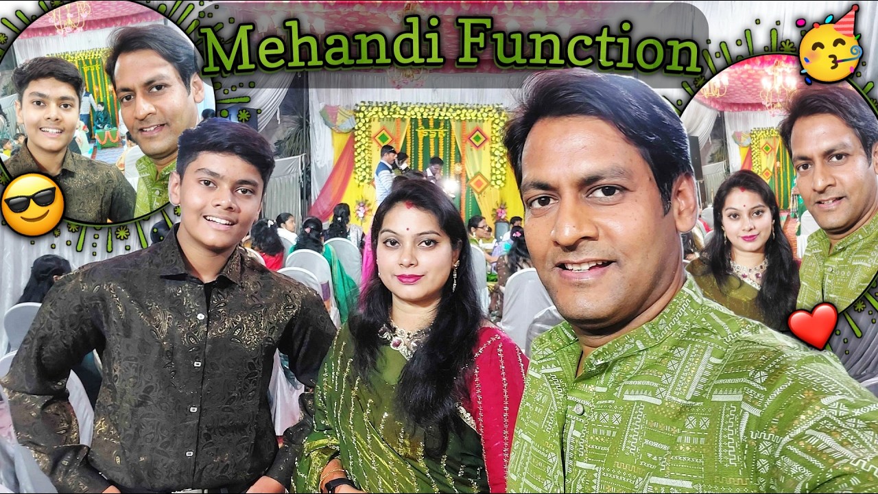 Mehandi Function Me Kiya Khoob Sara Dance 💚🌿 || Mehandi Vlog 💕