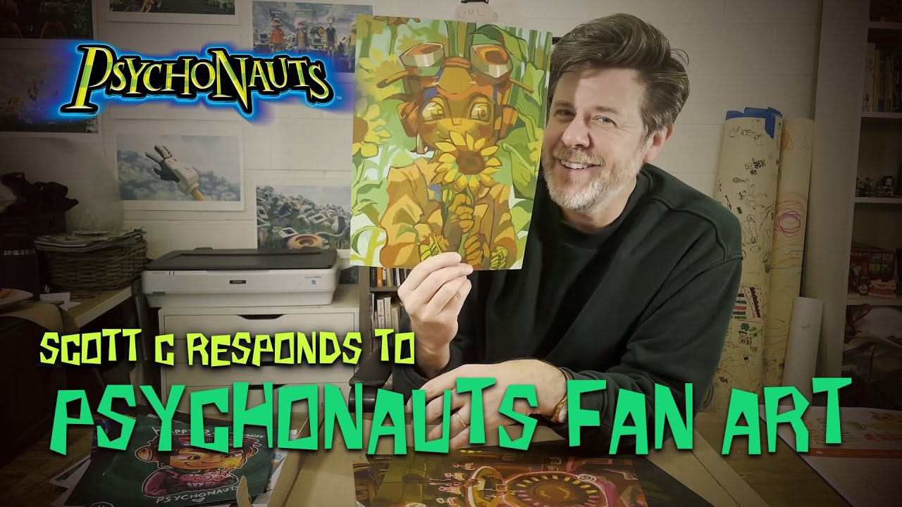 Scott C Responds to Psychonauts Fan Art