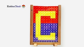 Tetris Game | Colored Puzzle Blocks | Alphabet-C  #ASMR #satisfying  #puzzle #howtoplaytetris