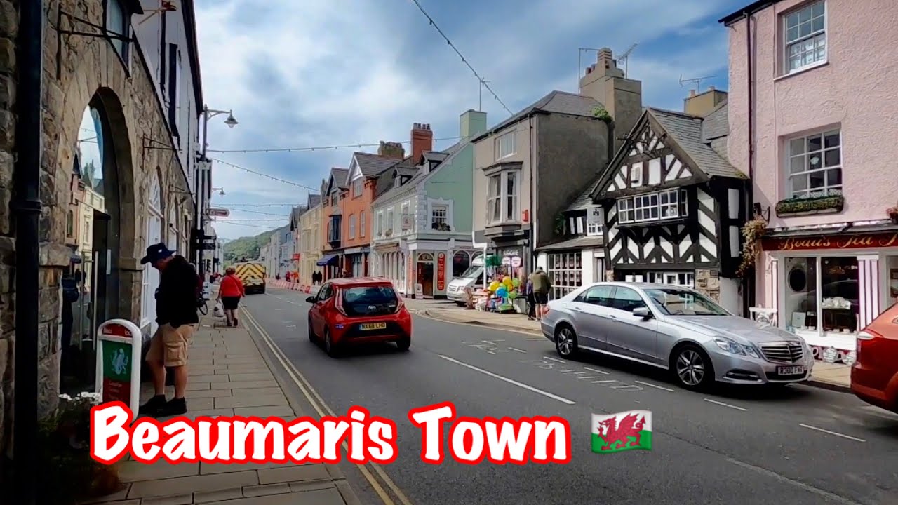 Beaumaris Wales 🏴󠁧󠁢󠁷󠁬󠁳󠁿 Anglesey Walking Tour YouTube