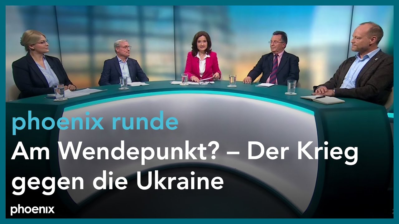 Phoenix Runde phoenix runde: Am Wendepunkt? - Der Krieg gegen die Ukraine - YouTube