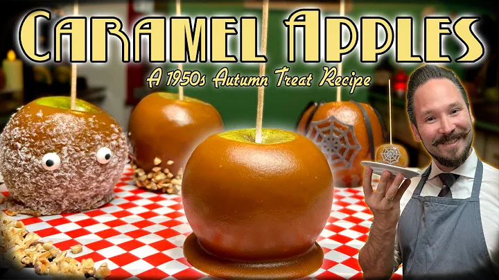 Old Fashioned Caramel Apples | A Classic Vintage Autumn Recipe