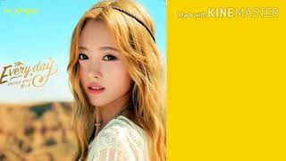 Lirik lagu Ju Jingyi ( Every Day )