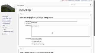 MultiUpload preview